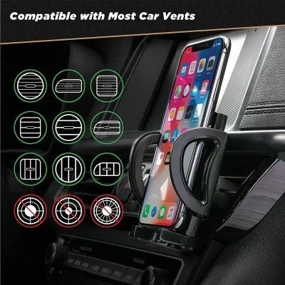 Scosche stuckup window/dash + vent 4 in 1 universal mounting kit for mobile devices _black